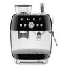 ESPRESSOMASCHINE  - Schwarz Hochglanz, Basics, Kunststoff/Metall (33,4/44,3/43cm) - SMEG