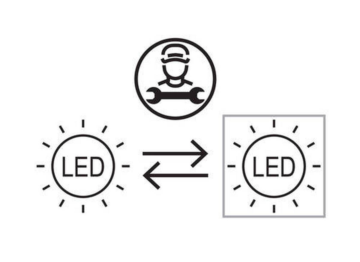 LED-SKRIVBORDSLAMPA 36,8/50/61,2 cm   - silver/svart, Design, metall/plast (36,8/50/61,2cm) - Globo
