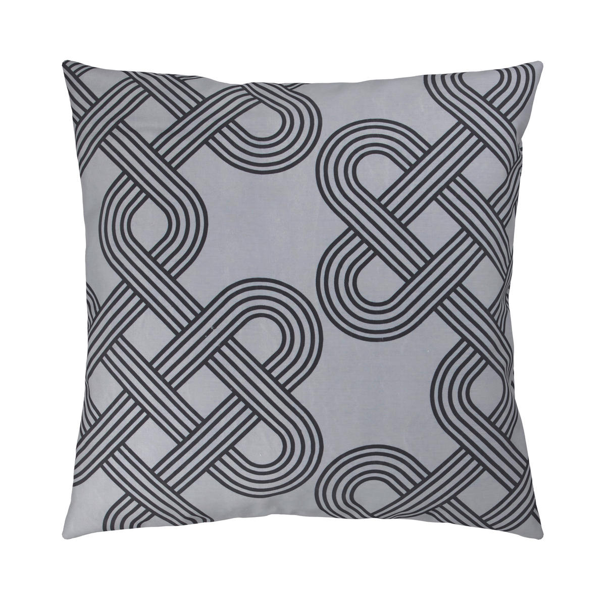 BETTWÄSCHE TIJN Satin 200/200 cm  - Anthrazit/Hellgrau, Design, Textil (200/200cm) - Novel