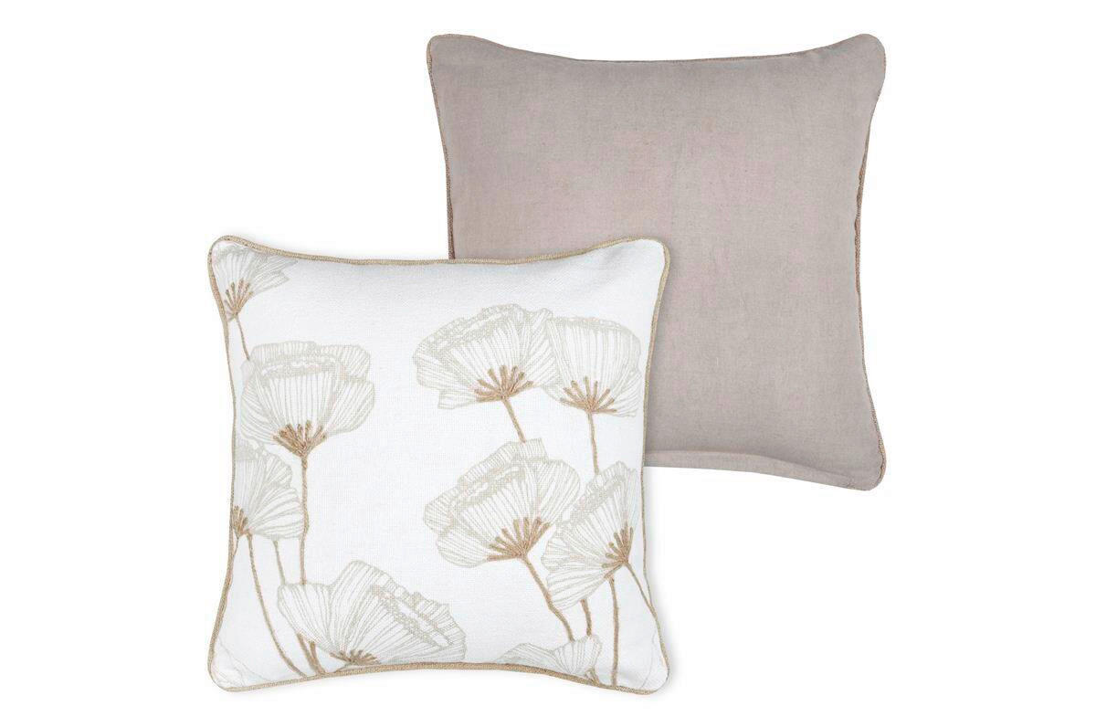 UKRASNI JASTUK   ORIANA  - krem, Osnovno, tekstil (45/45cm)