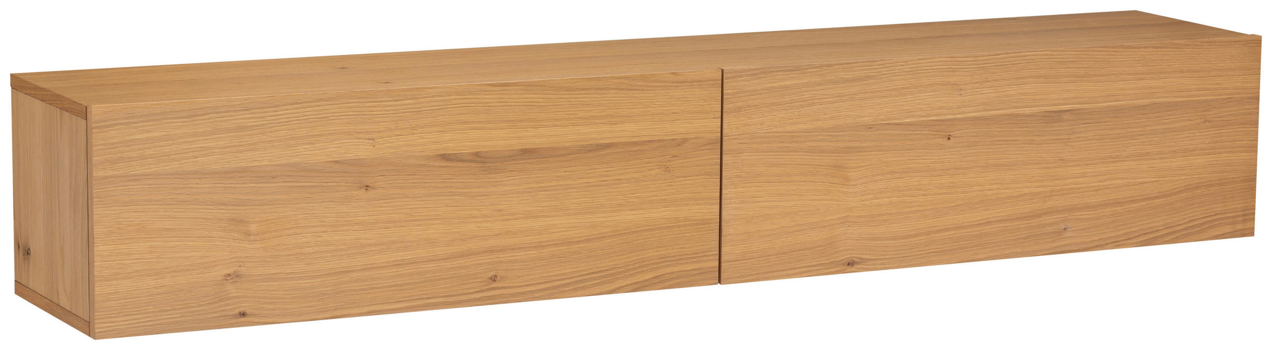 COMODĂ JOASĂ  - culoare natur, Design, lemn/material pe bază de lemn (180/33/30cm) - MID.YOU