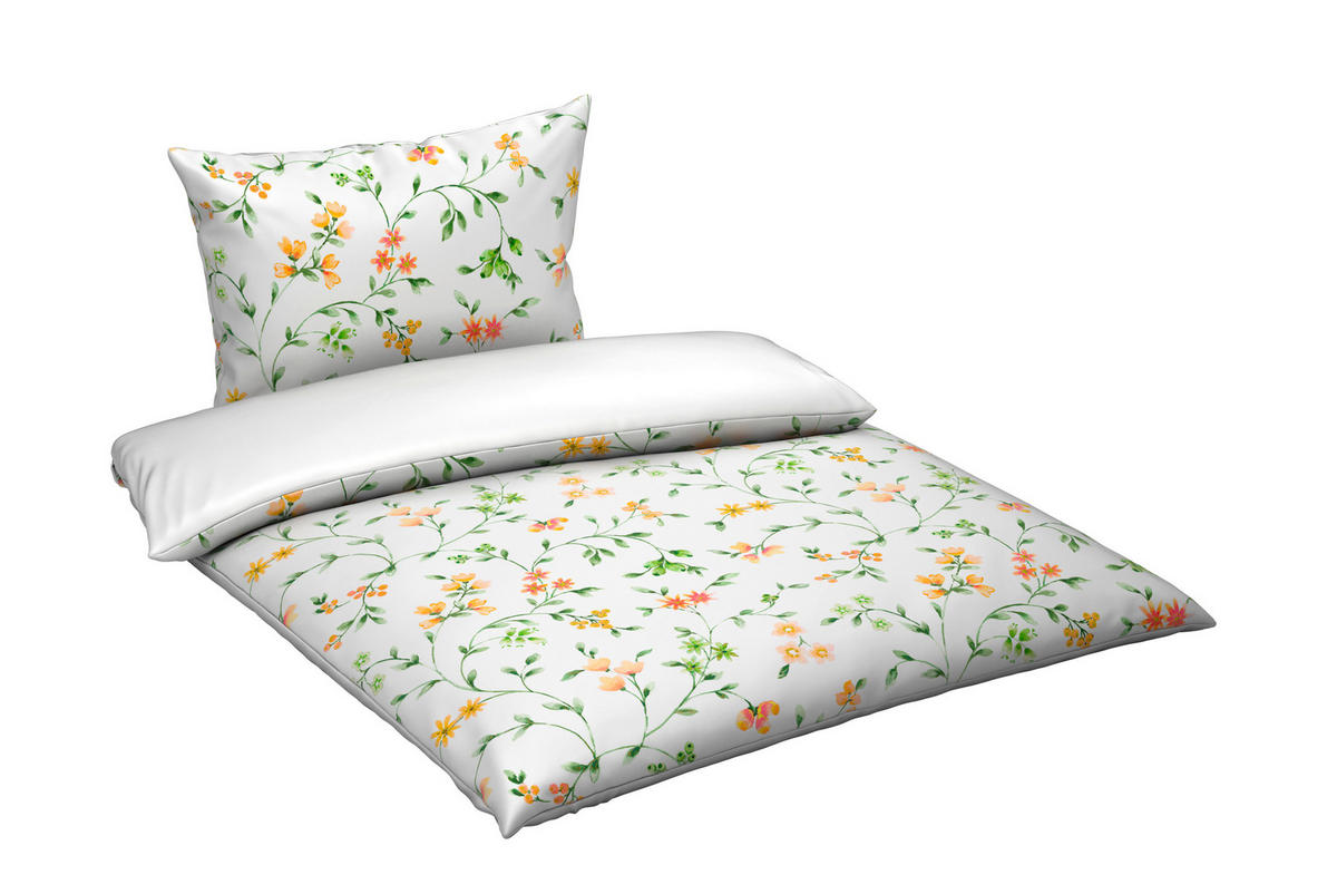 POSTELJINA SA DVA LICA 140/200 cm saten narandžasta  - narandžasta, tekstil (140/200cm) - Esposa