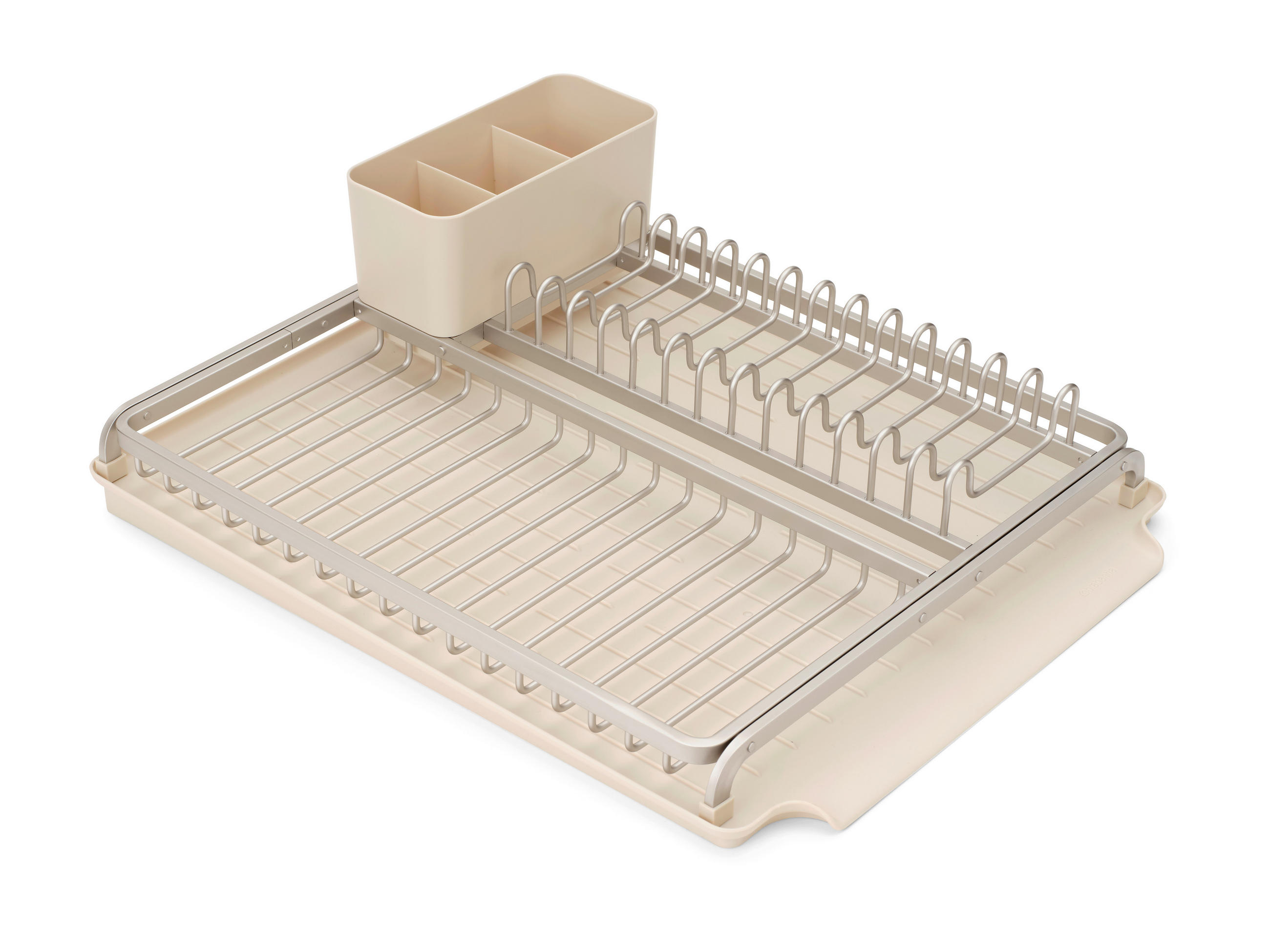 EDÉNYSZÁRÍTÓ TÁLCA - bézs, Basics, műanyag/fém (49/38,6cm) - Brabantia