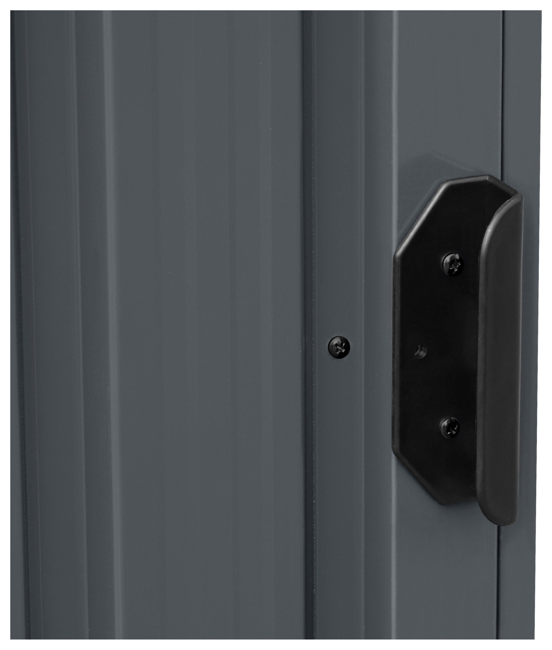 SOPTUNNA BOX - antracit, Klassisk, metall (80/122/320cm)