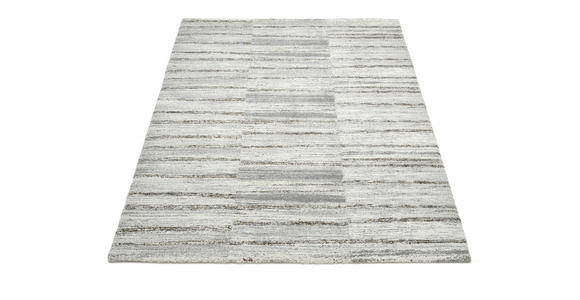 WEBTEPPICH 160/230 cm Ignis Fumo Grau, Hellgrau, Beige  - Beige/Hellgrau, Design, Textil (160/230cm) - Novel