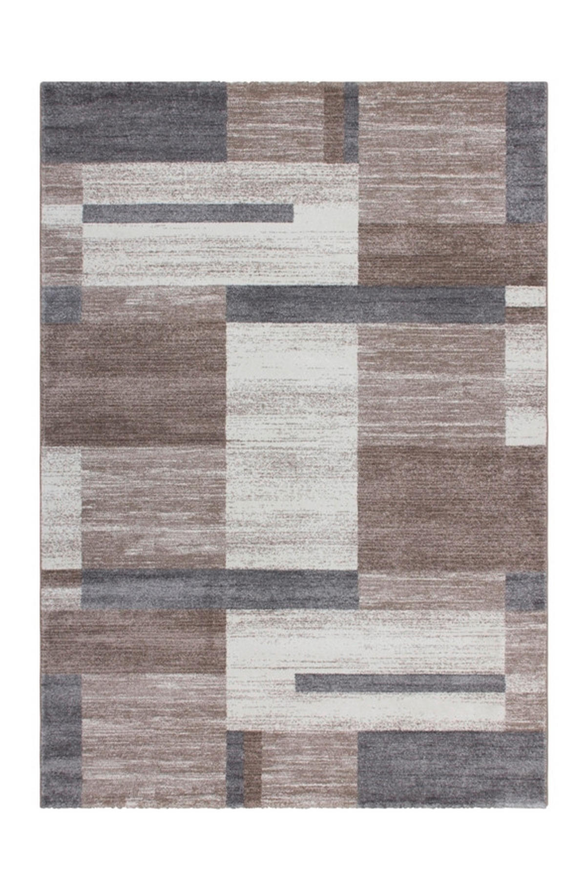 TKANA PREPROGA FEELING 200X290      200/290 cm    taftano  srebrne barve, bež  - srebrne barve/bež, Basics, tekstil (200/290cm)