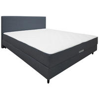 BOX KREVET 140/200 cm     siva  - siva, Konvencionalno, tekstil/drvo (140/200cm) - Boxxx