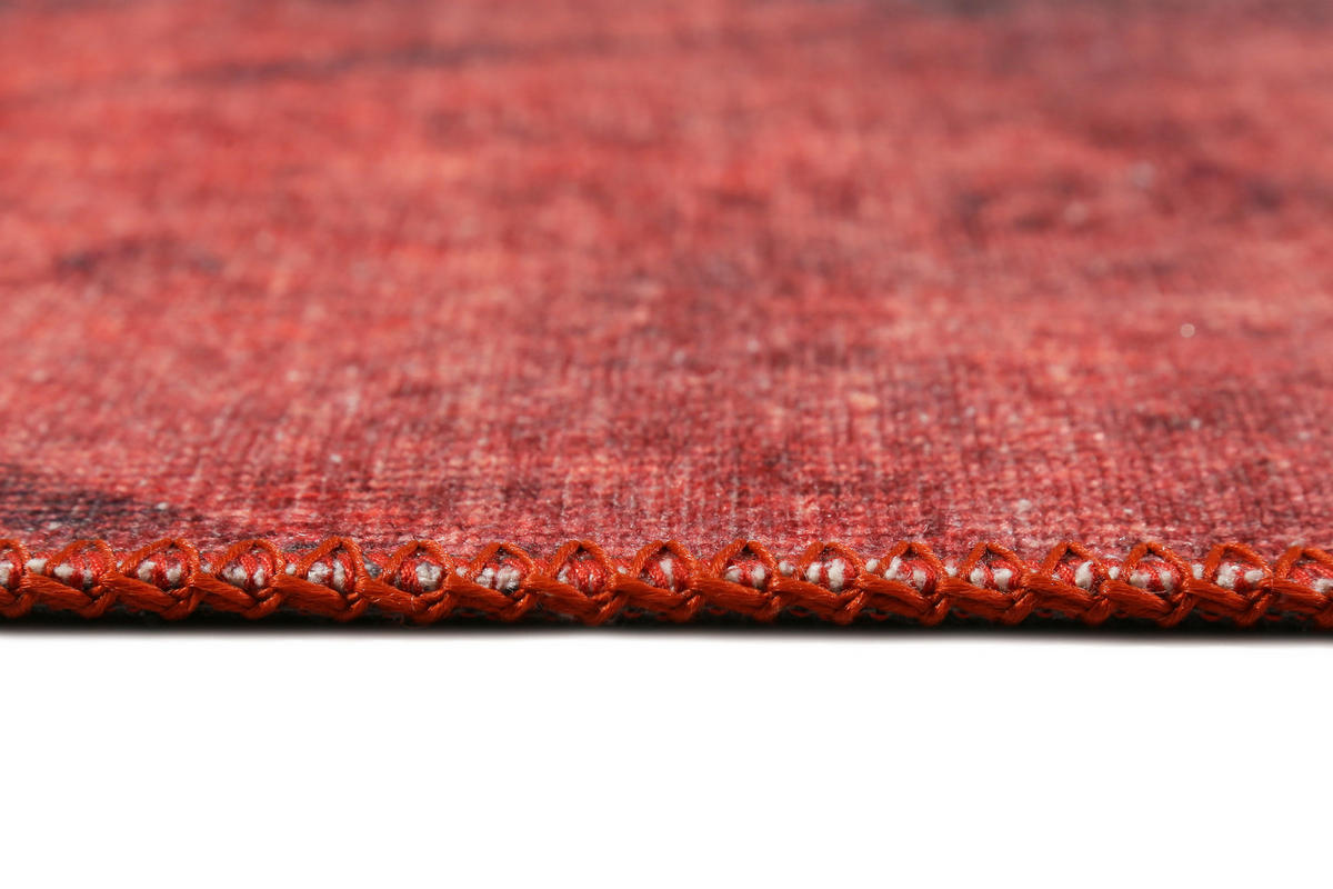WEBTEPPICH 80/150 cm Pepe Rot, Rotbraun  - Rotbraun/Rot, Trend, Textil (80/150cm) - Novel