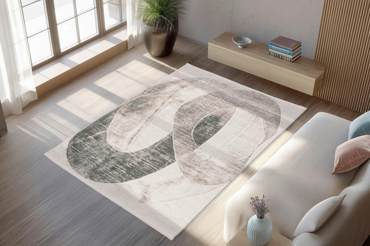 FLACHWEBETEPPICH 200/290 cm Modena Anthrazit  - Anthrazit, Design, Textil (200/290cm) - Batucci