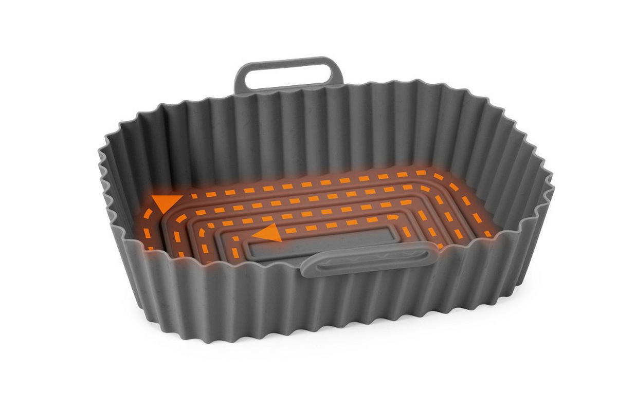 BACKFORMENSET KitchBo  - Schwarz/Grau, Basics, Kunststoff (20,2/15,9/6,3cm)