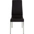 STUHL Lederlook Braun, Edelstahlfarben - Edelstahlfarben/Braun, Design, Textil/Metall (45/105/64cm) - Novel