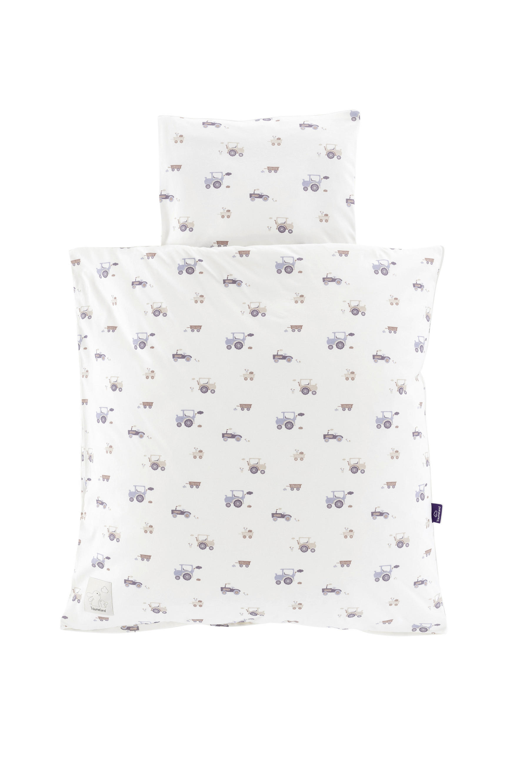 KINDERBETTWÄSCHE 80/80 cm  - Blau, Basics, Textil (80/80cm) - Träumeland