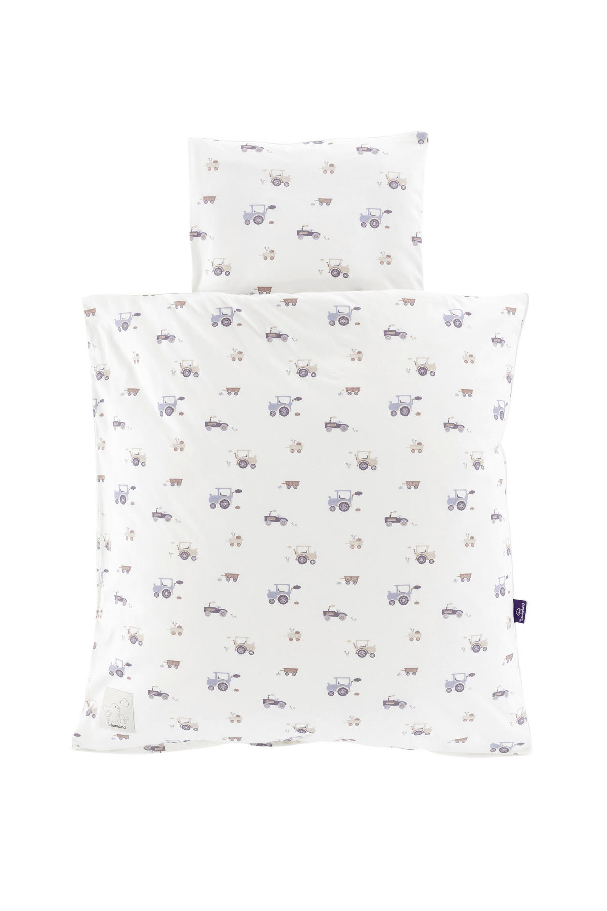 BABYBETTWÄSCHE 80/80 cm  - Blau, Basics, Textil (80/80cm) - Träumeland