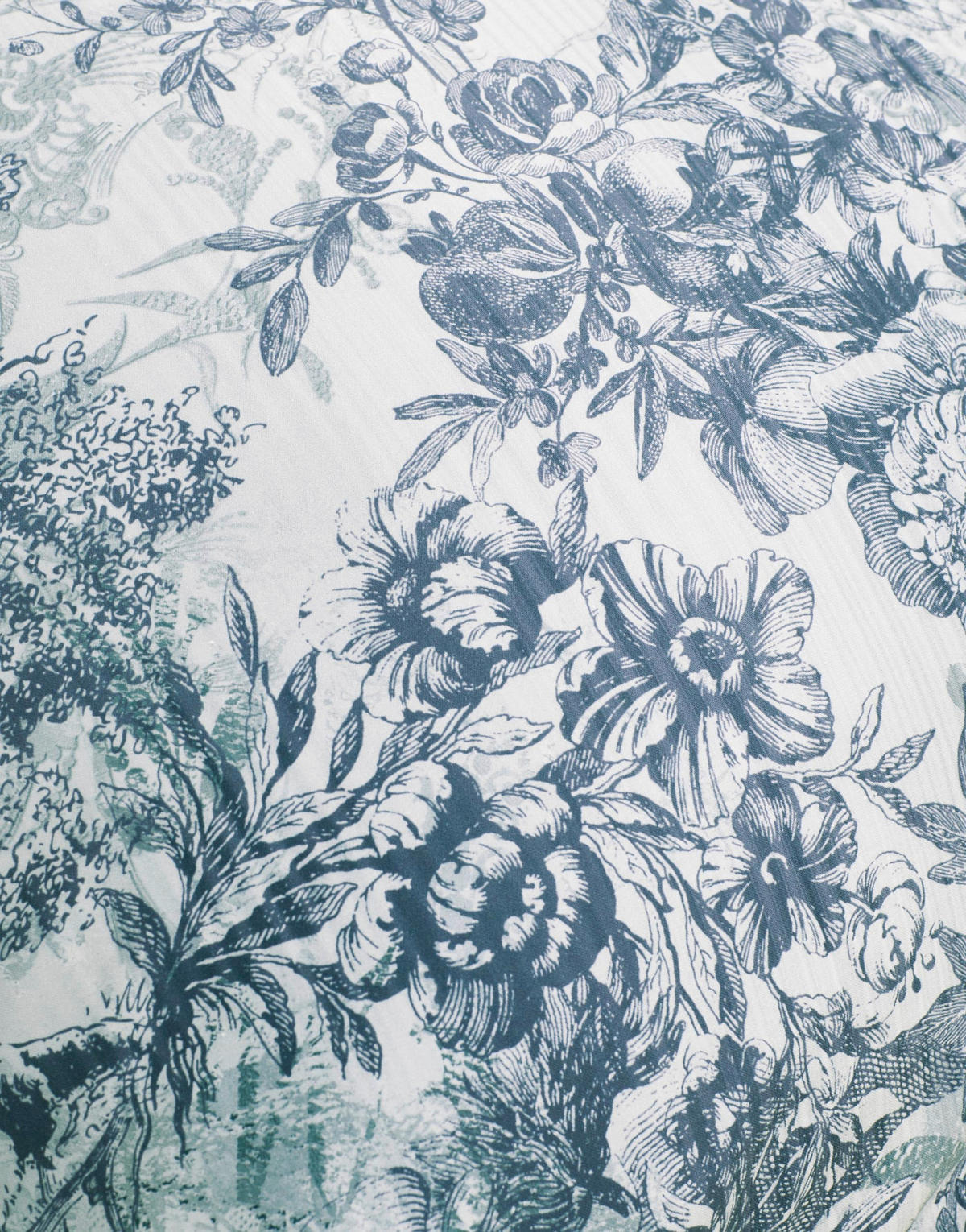 WENDEBETTWÄSCHE H/W 2021 Satin  - Blau, KONVENTIONELL (135/200cm) - Essenza