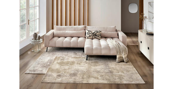 WEBTEPPICH 60/120 cm Tierra Beige  - Beige, Design, Textil (60/120cm) - Novel