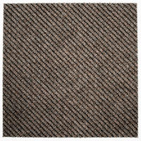 TEPPICHFLIESE 50/50 cm in Schwarz, Hellbraun  - Hellbraun/Schwarz, Basics, Textil (50/50cm)