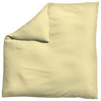 BETTDECKENBEZUG WOVEN SATIN Makosatin 200/200 cm  - Gelb, Basics, Textil (200/200cm) - Schlafgut