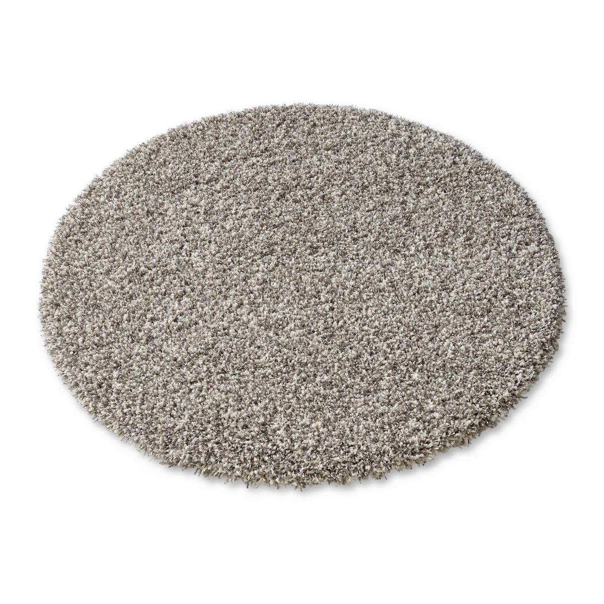 HOCHFLORTEPPICH 160 cm Weiß, Hellgrau  - Hellgrau/Weiß, Basics, Textil (160cm) - Novel