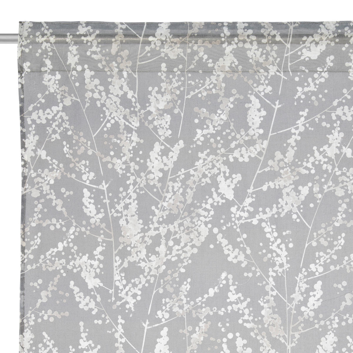 FERTIGVORHANG halbtransparent  - Braun, KONVENTIONELL, Textil (140/245cm) - Esposa