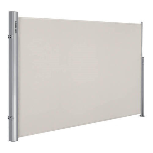 MARKÝZA  - šedá, Basics, kov/textil (400/200cm) - Modante