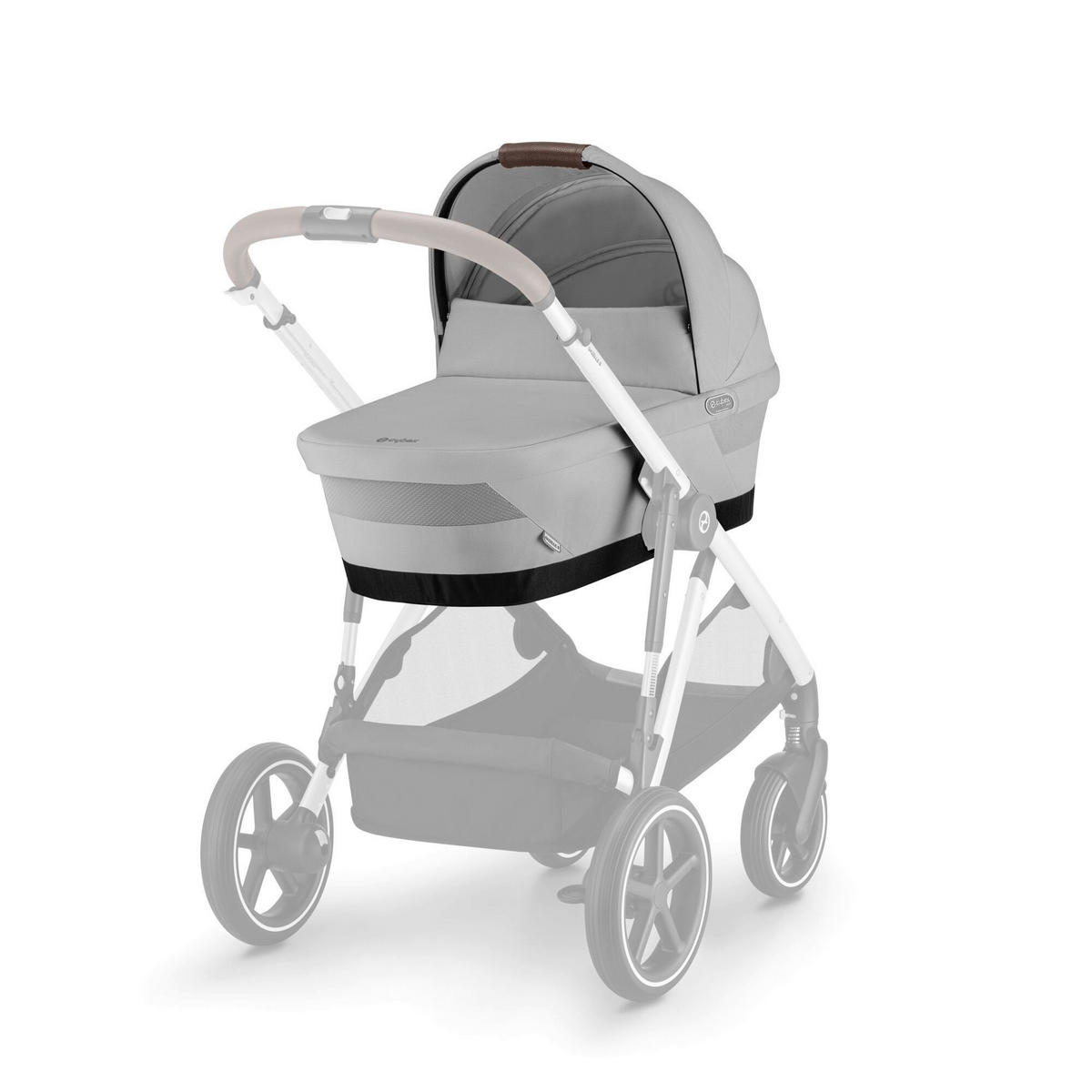LIEGEWANNE - Grau, Basics, Kunststoff/Textil (86/44/27-56cm) - Cybex