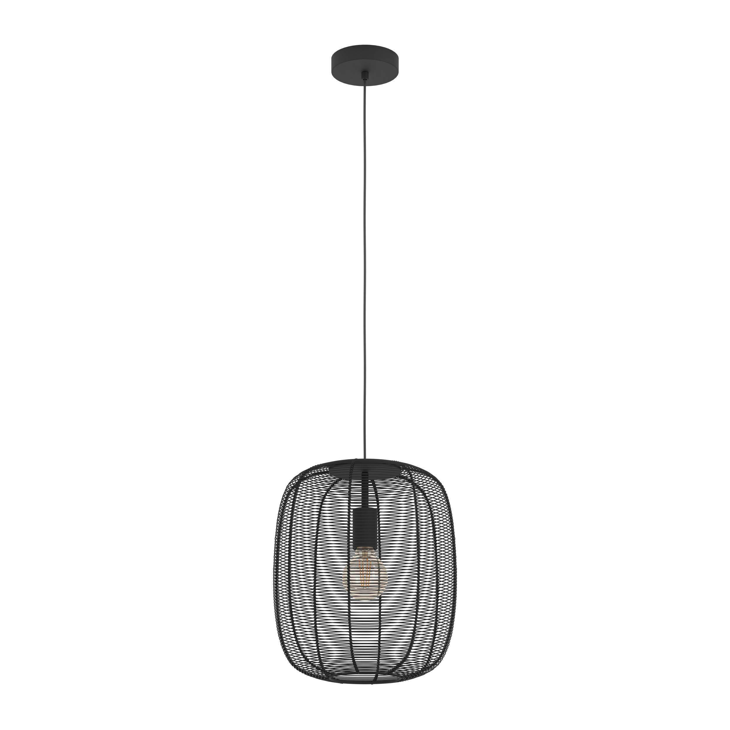 HÄNGLAMPA Rinroe 33/110 cm  - svart, Klassisk, metall (33/110cm) - Eglo