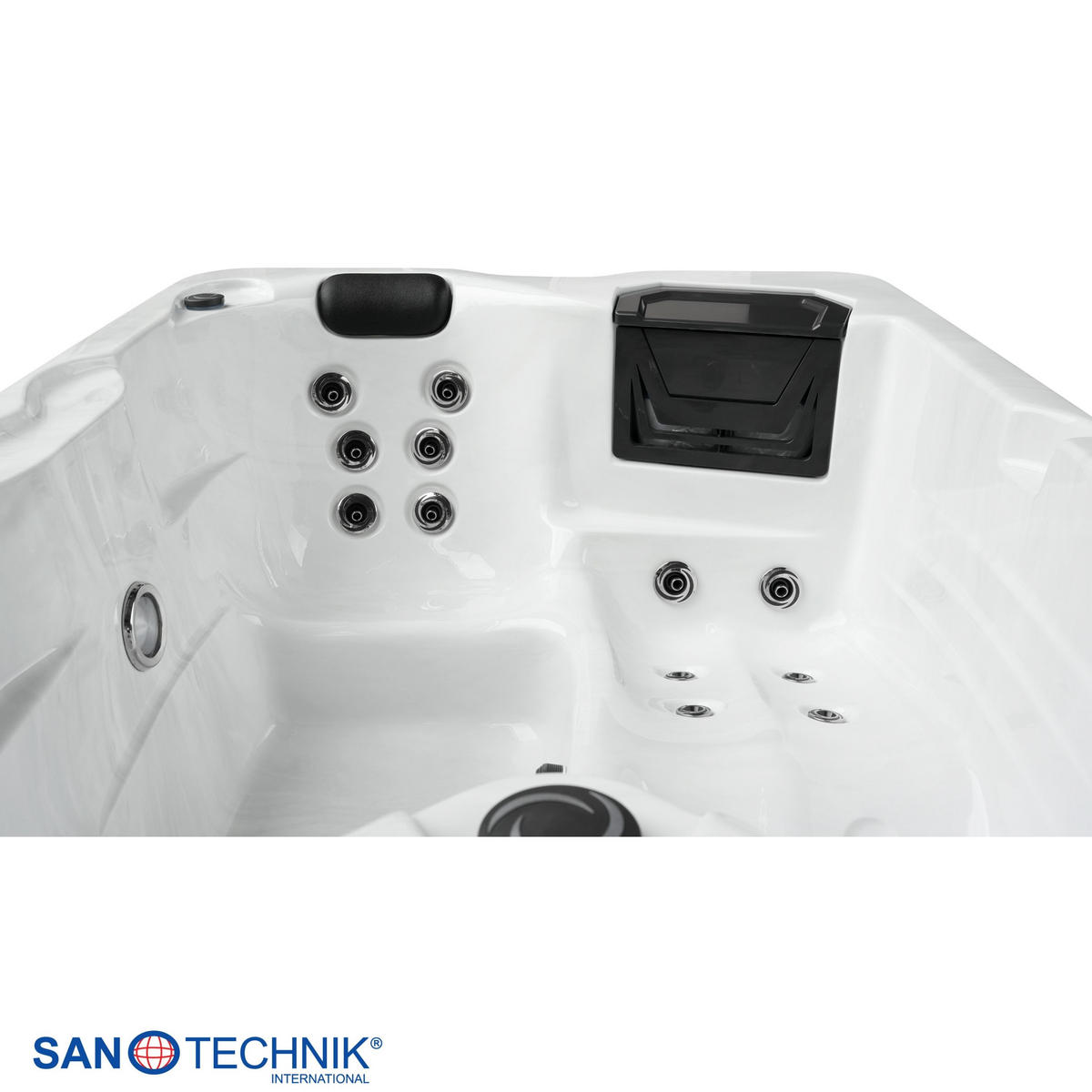 WHIRLPOOL XXL1956 160/210/80 cm  - Weiß, Basics, Kunststoff (160/210/80cm)