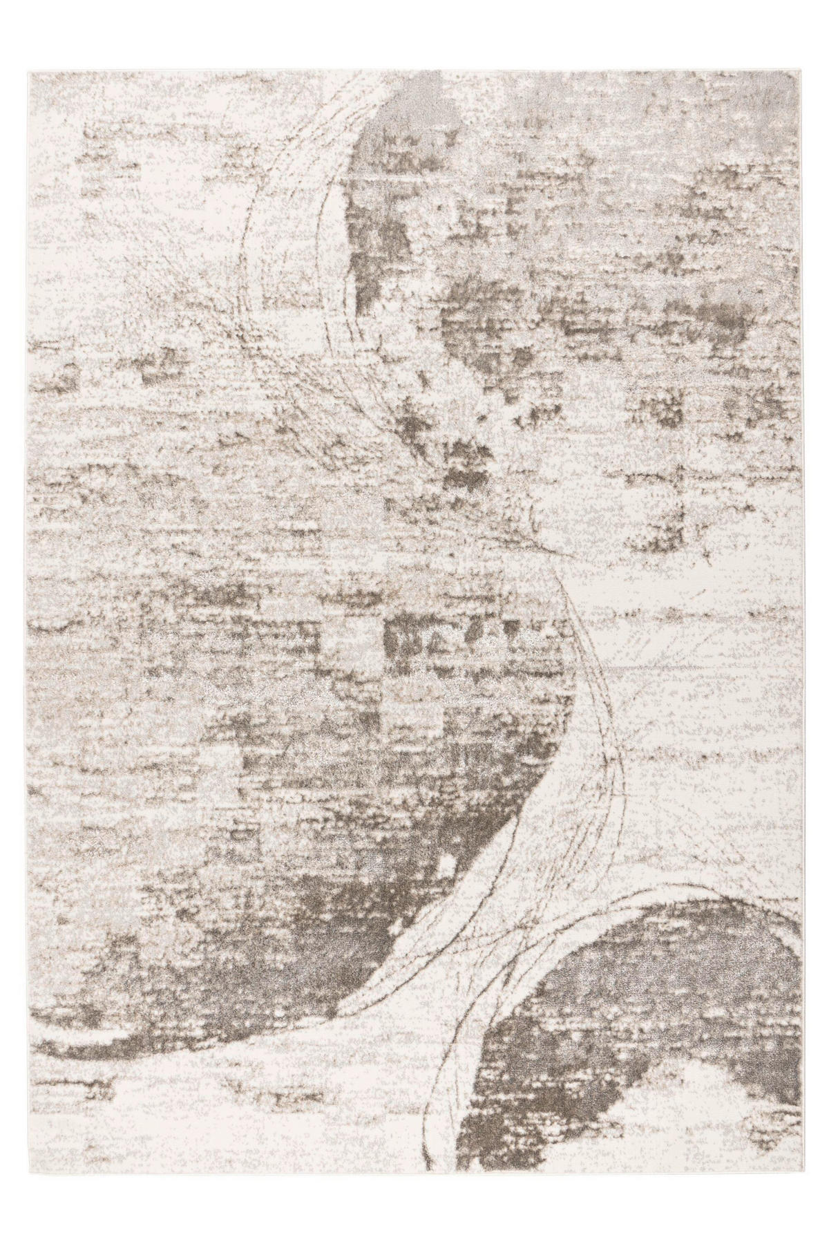 FLACHWEBETEPPICH 200/290 cm Silberfarben, Beige  - Beige/Silberfarben, Basics, Textil (200/290cm) - Kayoom