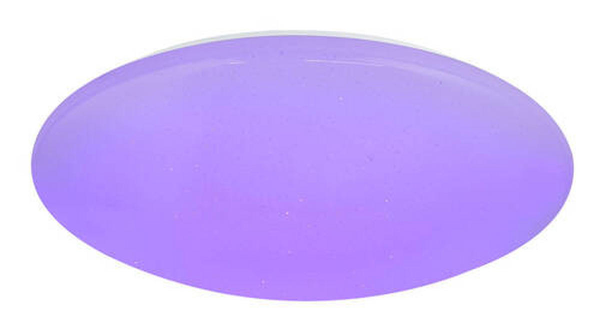 STROPNA LED-SVETILKA   //3000-6500 K/230 V/ - bela/opal, Basics, kovina/umetna masa (50/12cm) - Globo