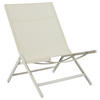 KLAPPSESSEL beschichtet Beige  - Beige, Design, Textil/Metall (80/70/88cm) - Ambia Garden