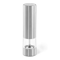 ELEKTR. SALZ-/GEWÜRZMÜHLE Monino  - Edelstahlfarben, Basics, Kunststoff/Metall (4,5/16,9cm) - Zack