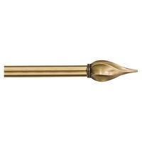 GARDINSTÅNGSET 120-210 cm  - bronsfärgad, Basics, metall (120-210cm)