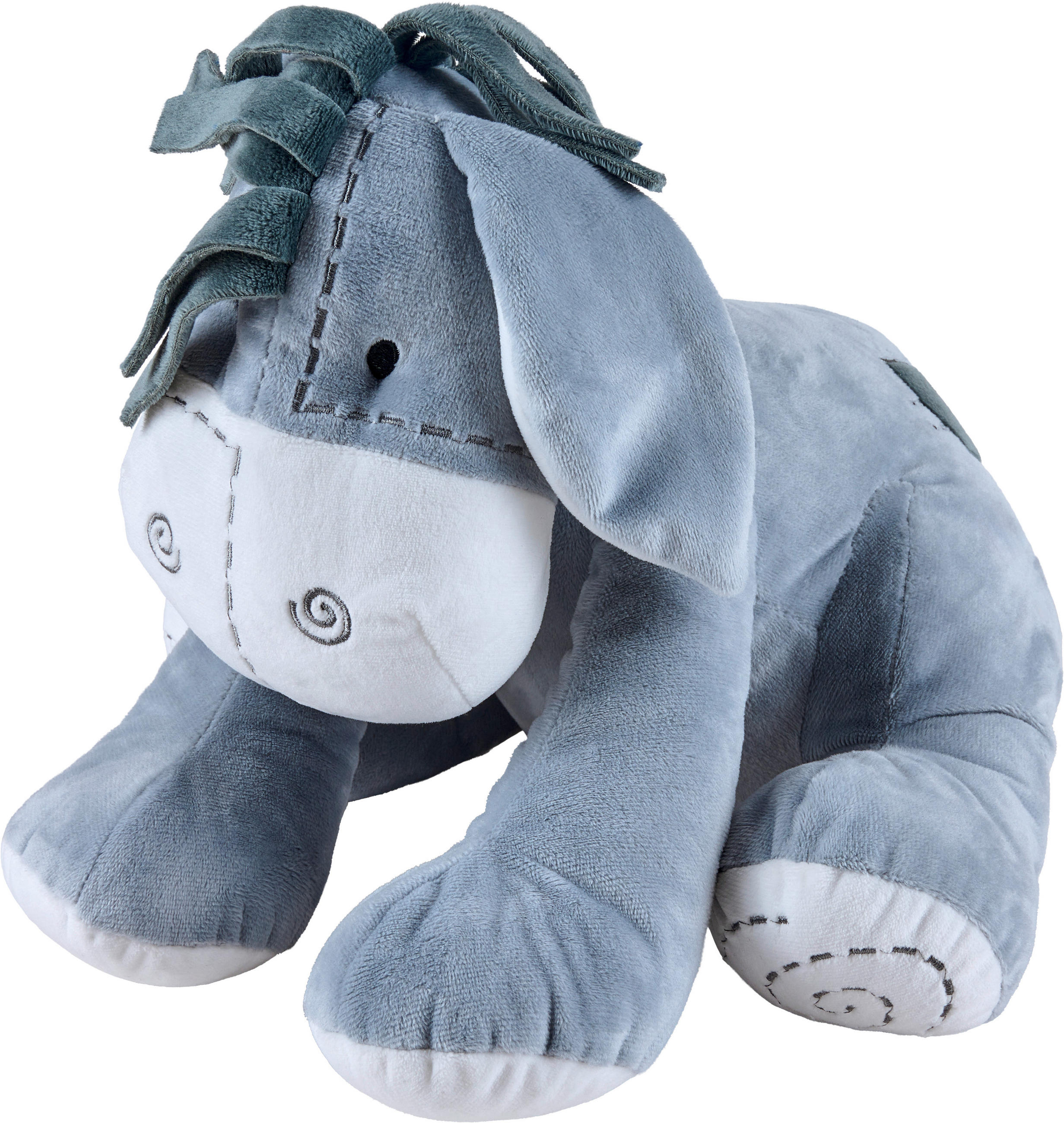 ZVÍŘÁTKO NA HRANÍ - šedá, Basics, textil (30cm) - Patinio