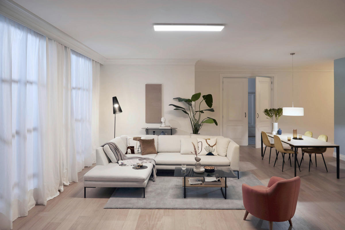 LED-PANEEL Touch Ceiling CL560 30/4,2/120 cm   - Weiß, Basics, Kunststoff (30/4,2/120cm) - Philips