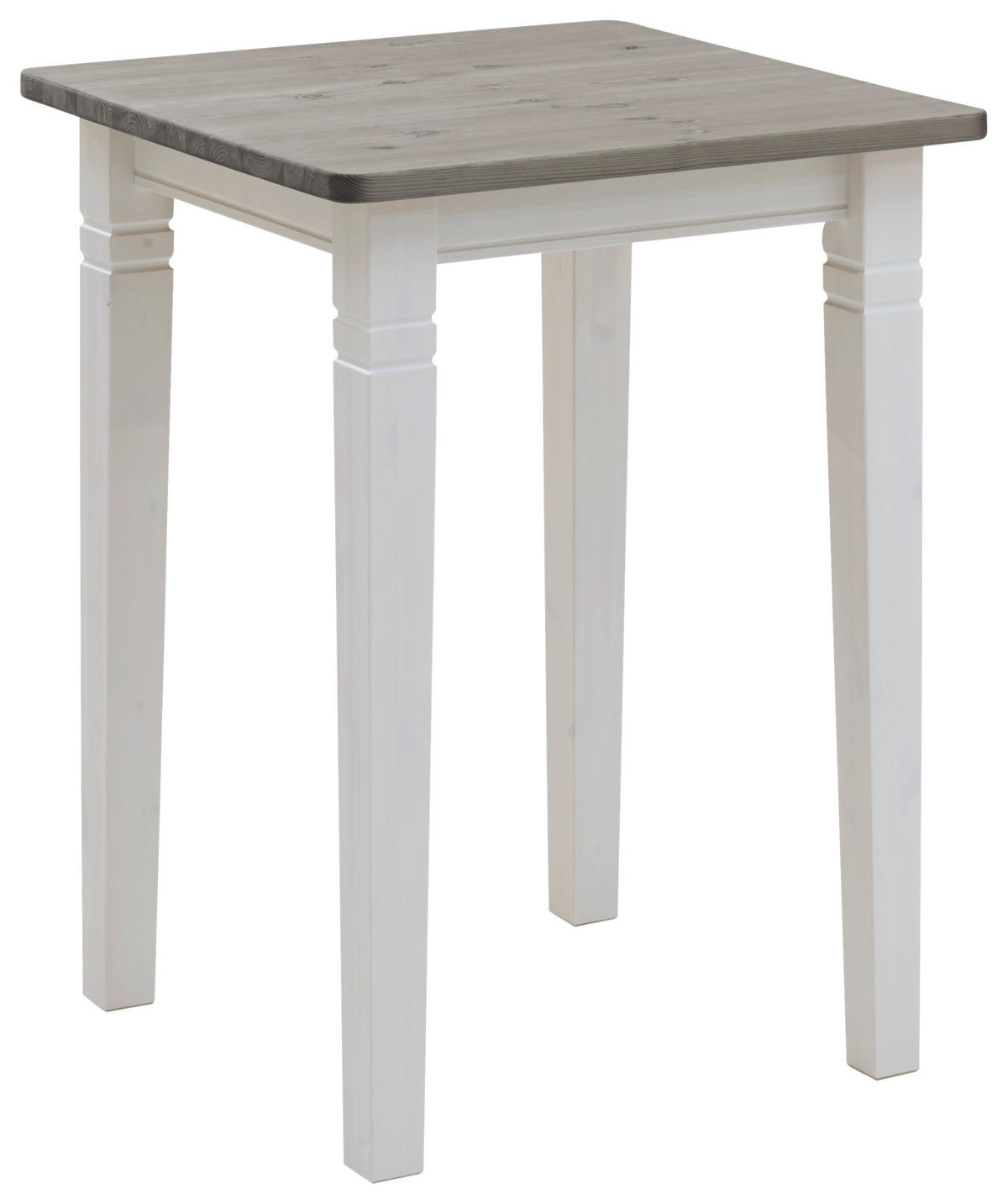 BARTISCH  - Weiß/Grau, ROMANTIK / LANDHAUS, Holz (78/103/78cm) - Boxxx