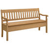 SITZBANK 169/93/58 cm Laugenfarbig Kiefer massiv  - Laugenfarbig, ROMANTIK / LANDHAUS, Holz (169/93/58cm) - Boxxx
