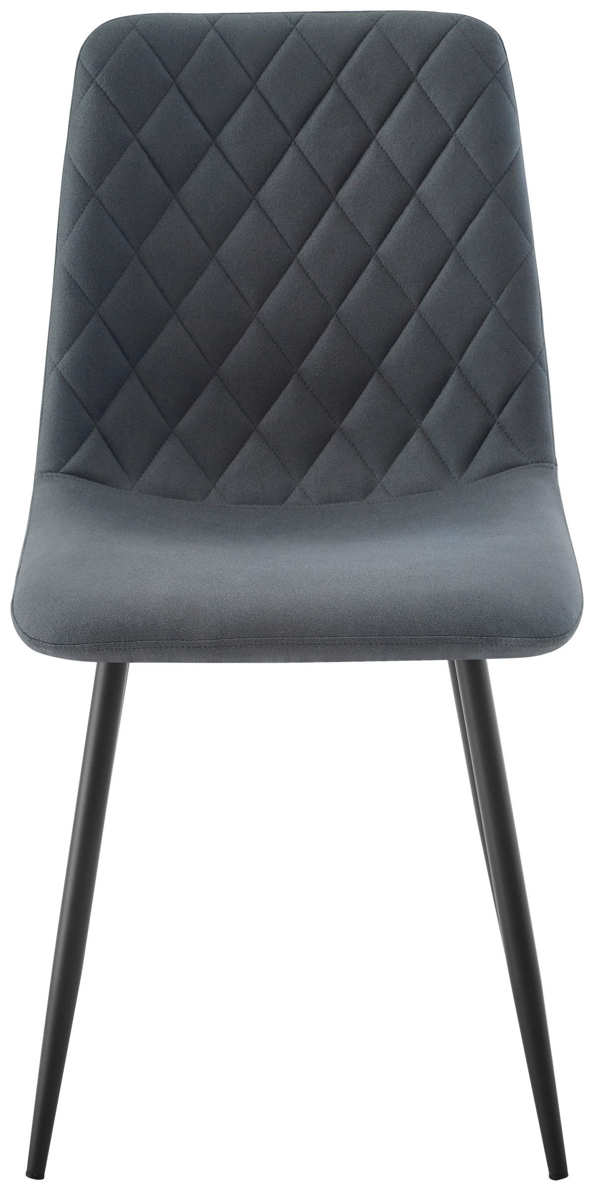 STOLICA  tamno siva  metal, tekstil      - tamno siva/crna, Design, metal/tekstil (45/87/55cm) - Ti'me