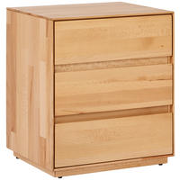 NACHTSCHRANK 50/60/40 cm Kernbuche massiv  - Kernbuche, Natur, Holz (50/60/40cm) - MID.YOU
