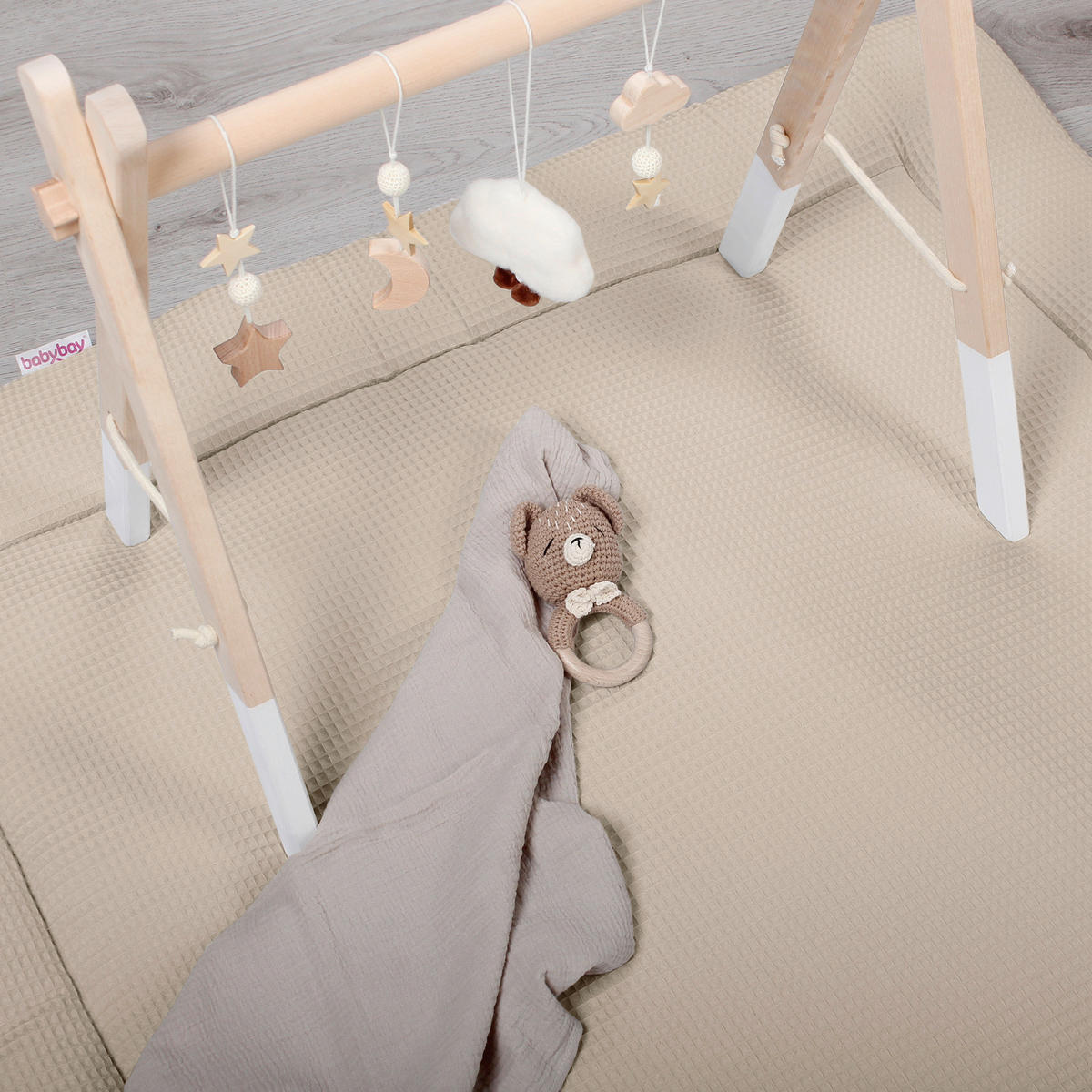 KRABBELDECKE  - Basics, Textil (120/120/3cm) - Babybay