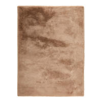 HOCHFLORTEPPICH 160/230 cm Luna Taupe  - Taupe, KONVENTIONELL, Textil (160/230cm) - Novel