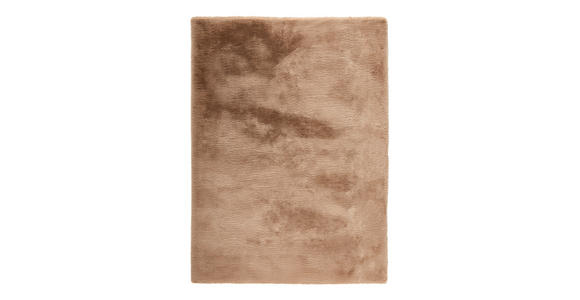 HOCHFLORTEPPICH 160/230 cm Luna Taupe - Taupe, KONVENTIONELL, Textil (160/230cm) - Novel
