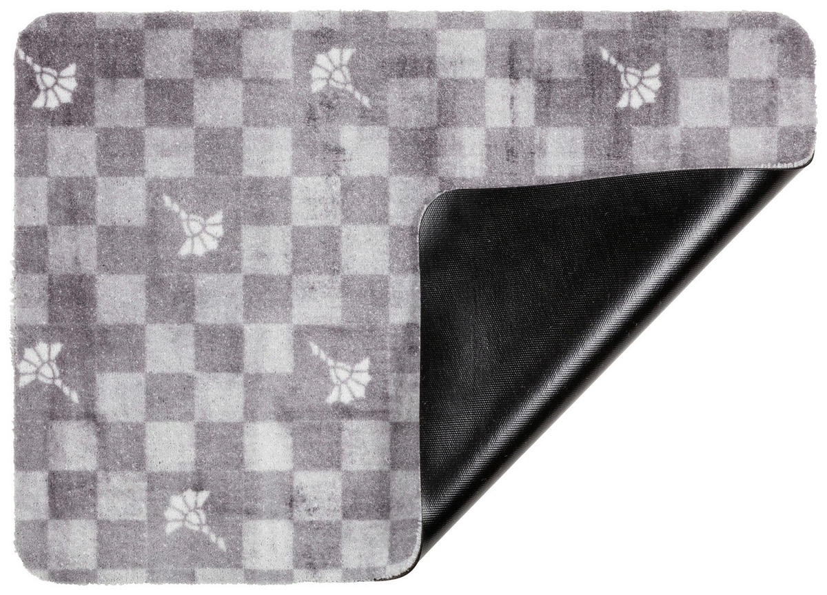 FUSSMATTE - Grau, Design, Kunststoff (50/70cm) - Joop!