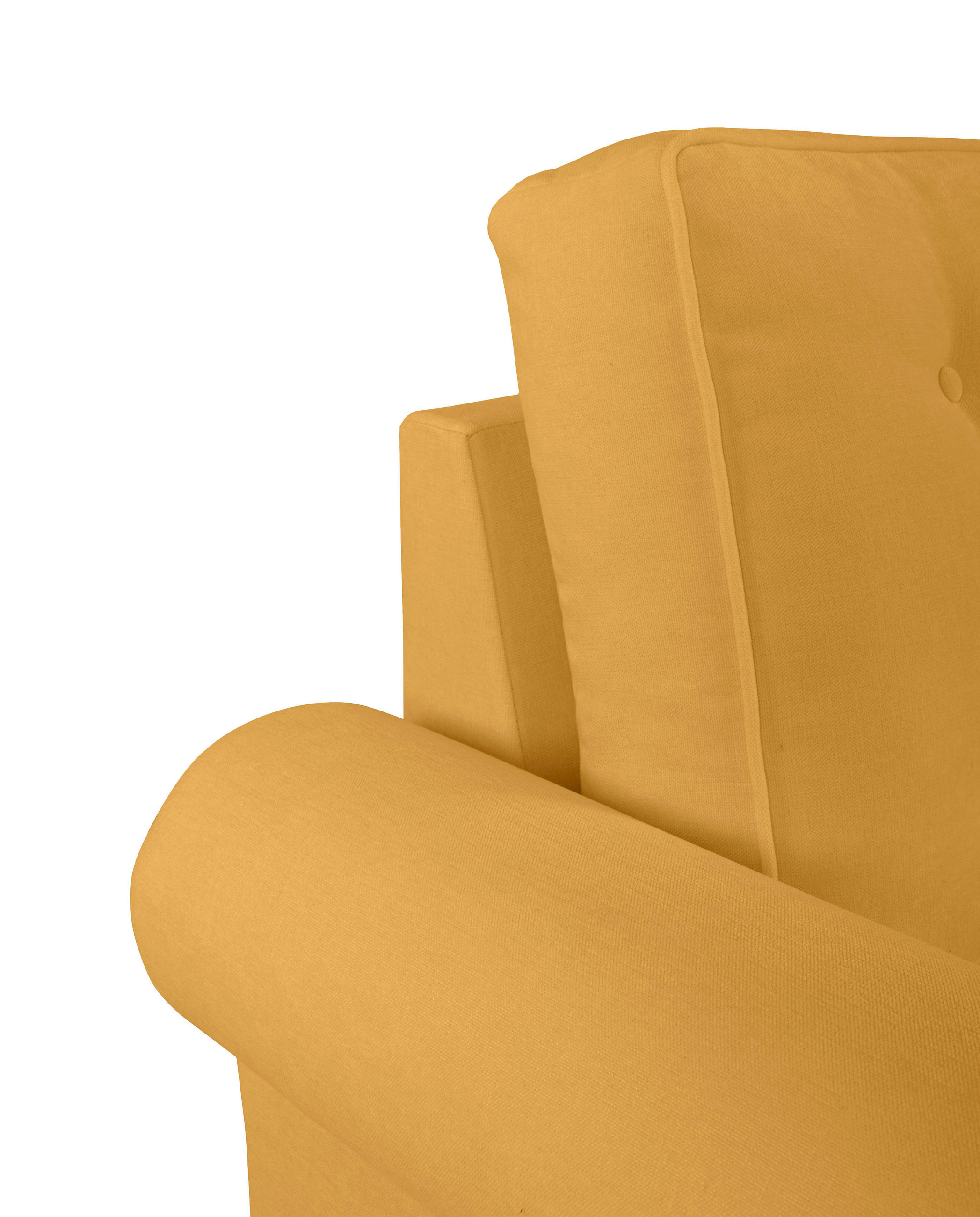 SESSEL in Gelb - Gelb/Buchefarben, Design, Holz/Textil (93/89/82cm) - MID.YOU