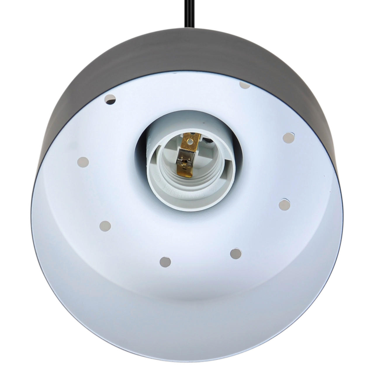 HÄNGELEUCHTE 12,5/14,5 cm   - Schwarz, Design, Metall (12,5/14,5cm) - Nordlux