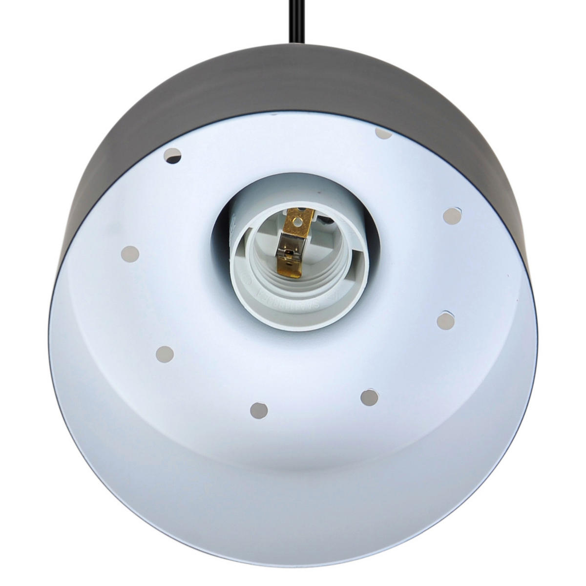 HÄNGELEUCHTE 12,5/14,5 cm   - Schwarz, Design, Metall (12,5/14,5cm) - Nordlux