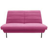 2-SITZER-SOFA Rosa  - Schwarz/Rosa, Design, Textil/Metall (145/92/103cm) - LOOKS by W.Joop