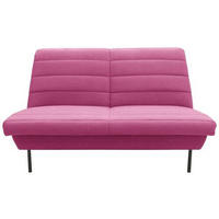 2-SITZER-SOFA Rosa  - Schwarz/Rosa, Design, Textil/Metall (145/92/103cm) - LOOKS by W.Joop
