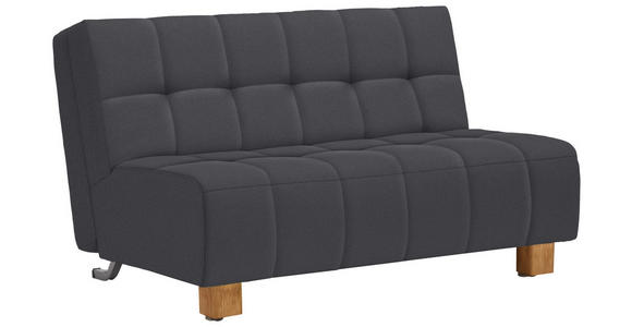 SCHLAFSOFA in Grau  - Naturfarben/Grau, Design, Holz/Textil (145/92/102cm) - Novel