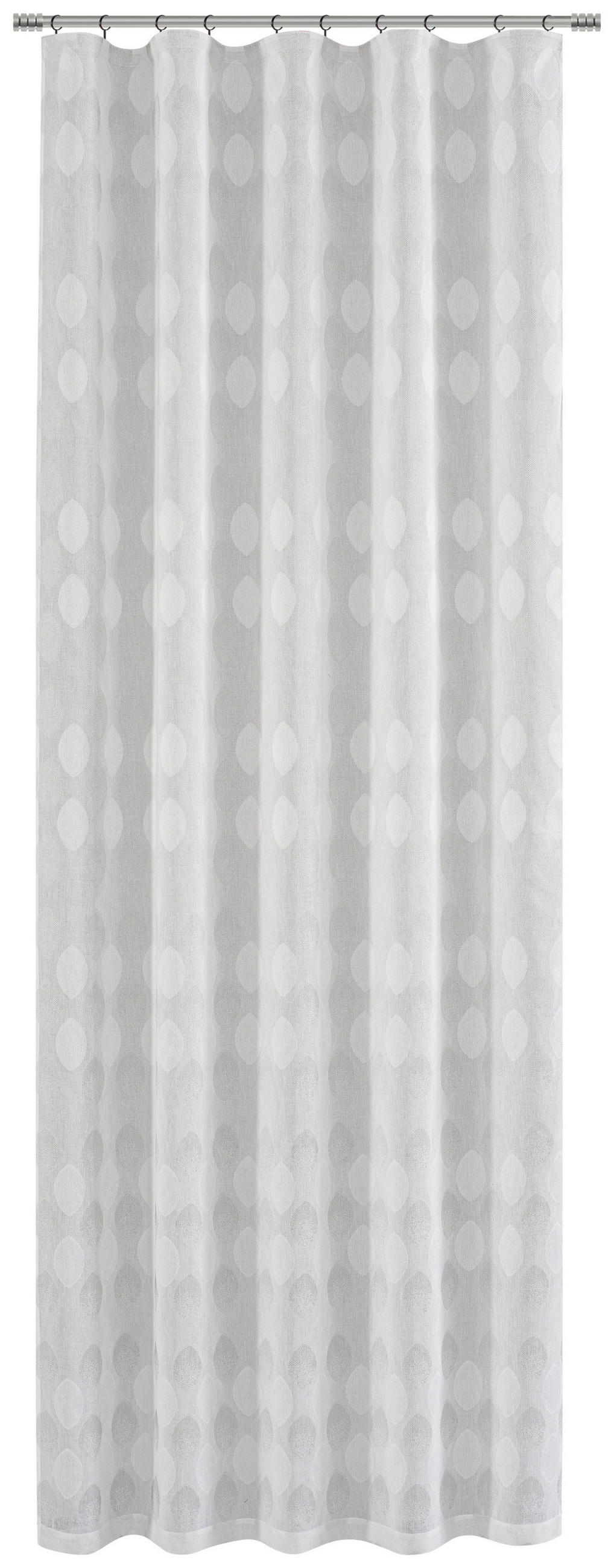 HOTOVÝ ZÁVES, nepriehľadné, 135/255 cm - sivá, Design, textil (135/255cm) - Esposa