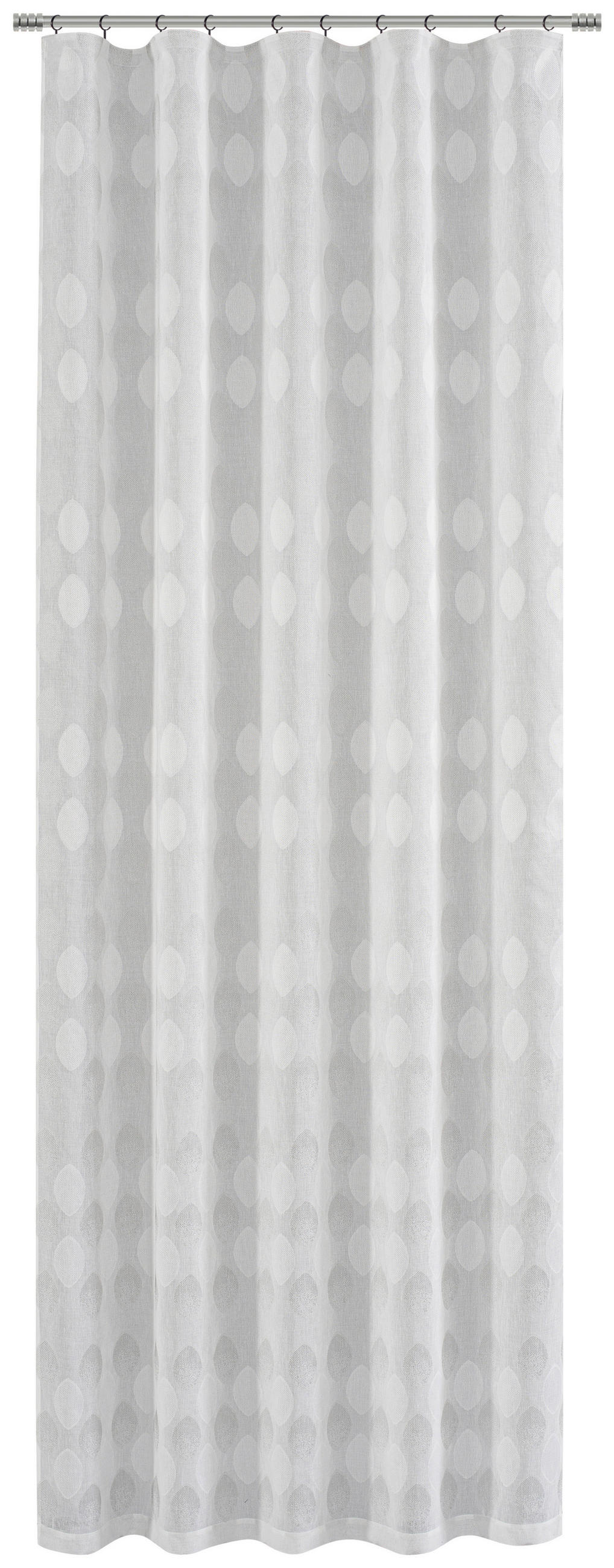 HOTOVÝ ZÁVĚS, neprůsvitné, 135/255 cm - šedá, Design, textil (135/255cm) - Esposa
